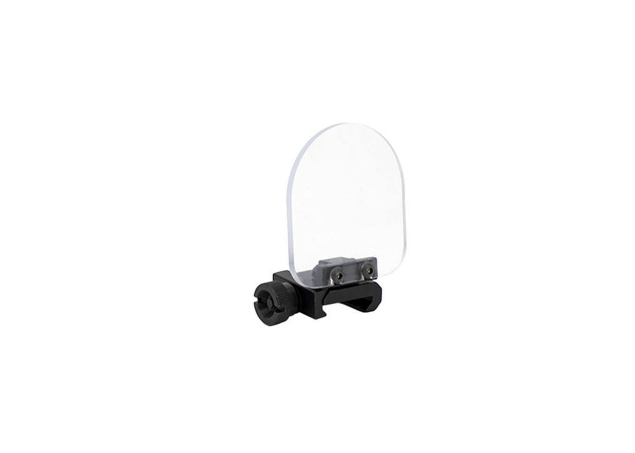 Lente Protettiva Pieghevole Per Mirino Airsoft – Schermo 3mm Con Base 20mm (Giallo E Trasparente)