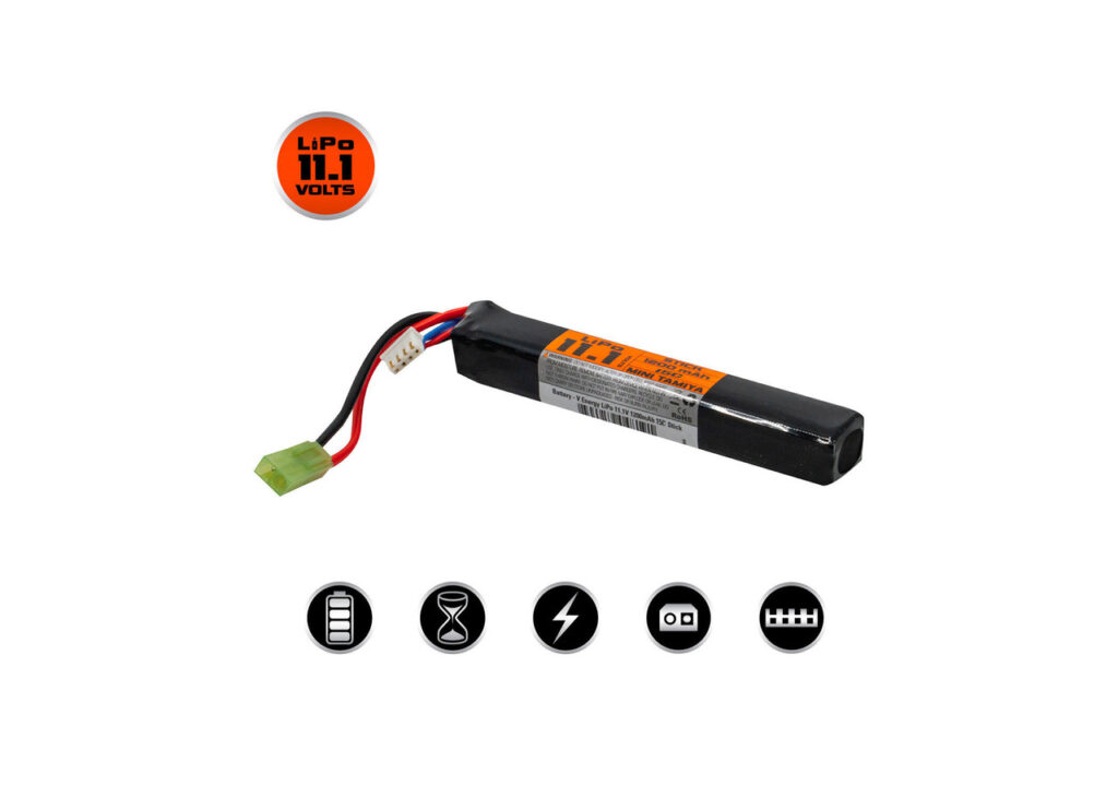 Valken LiPo 11.1v 1200mAh 15C/30C Stick Airsoft Battery