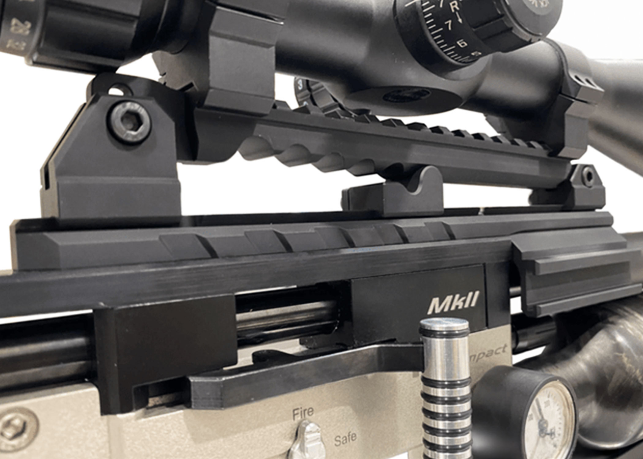 K&L Range Extender | Top Rail for FX Impact