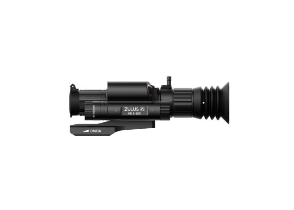 DNT ZULUS HD V2 5-20X Digital Night Vision Scope with Laser Rangefinder and Ballistic Calculator