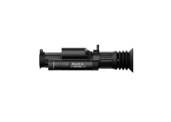 DNT ZULUS HD V2 5-20X Digital Night Vision Scope with Laser Rangefinder and Ballistic Calculator