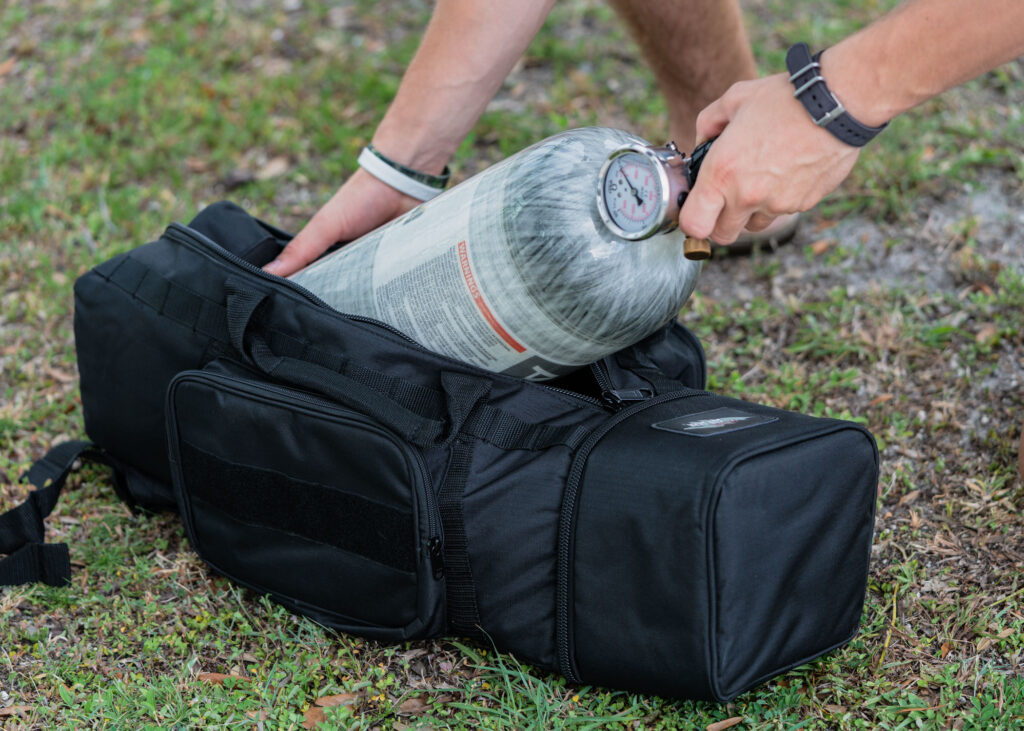 Primal Gun Gear Refill Rucksack | PCP Air Tank Bag