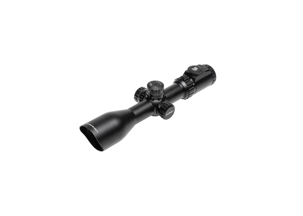 UTG® 4-16X44 30mm Compact Scope, AO, 36-color Mil-dot, Rings
