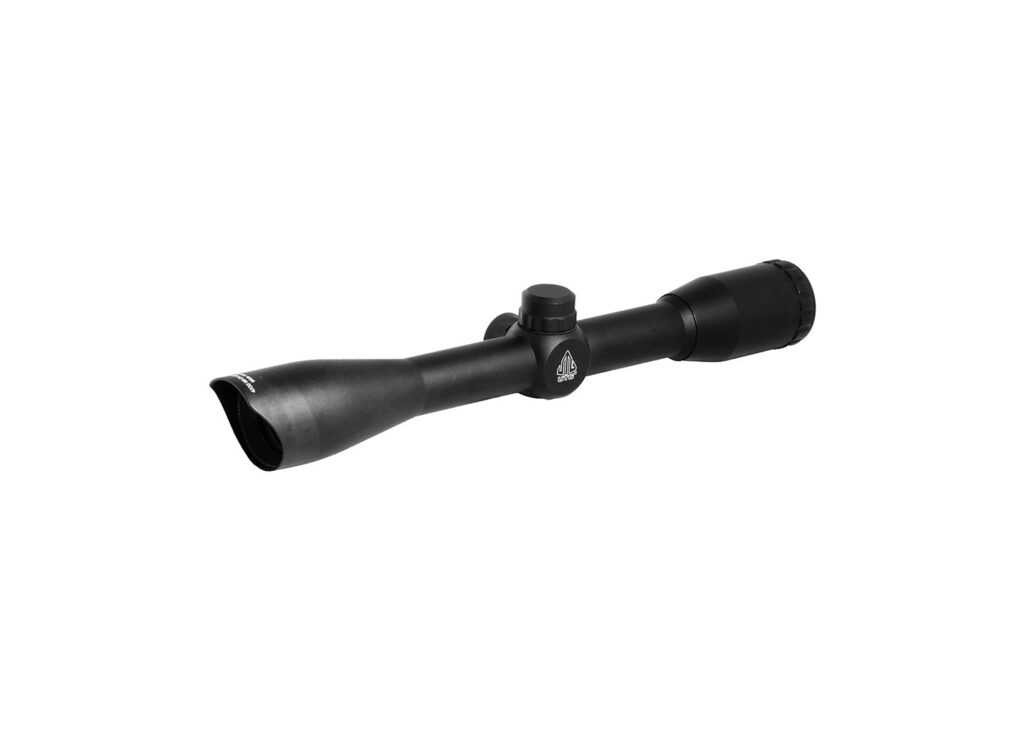 UTG® TRUE HUNTER® 4X32 1" Scope, Wire Mil-dot, Airgun Rings