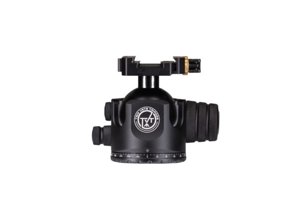 Two Vets Tripods 55MM Dual Tension Ballhead W/ Arcalock Dual Clamp (Arca Swiss and Picatinny)