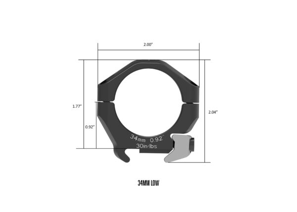 Arken HALO Ti™ Titanium Scope Rings