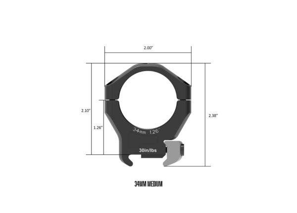 Arken HALO Ti™ Titanium Scope Rings