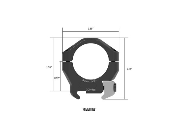 Arken HALO Ti™ Titanium Scope Rings