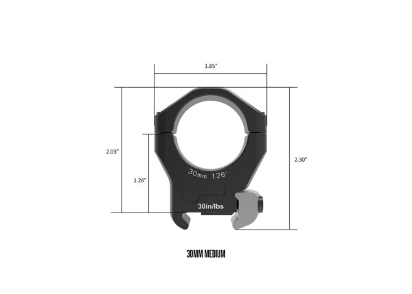 Arken HALO Ti™ Titanium Scope Rings