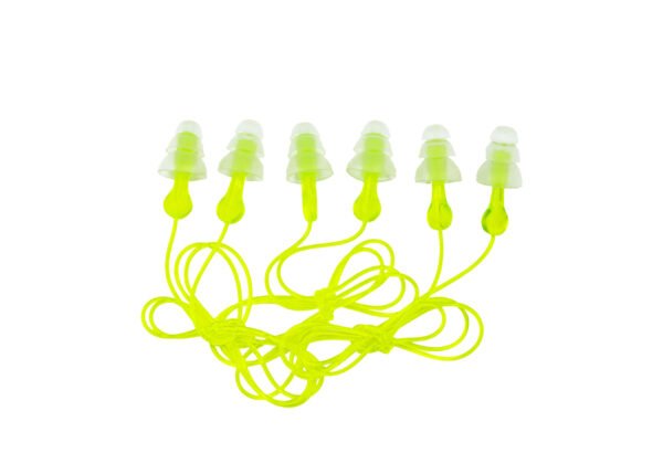 Peltor™ Sport Tri-Flange™ Corded Reusable Earplugs 3 Pair
