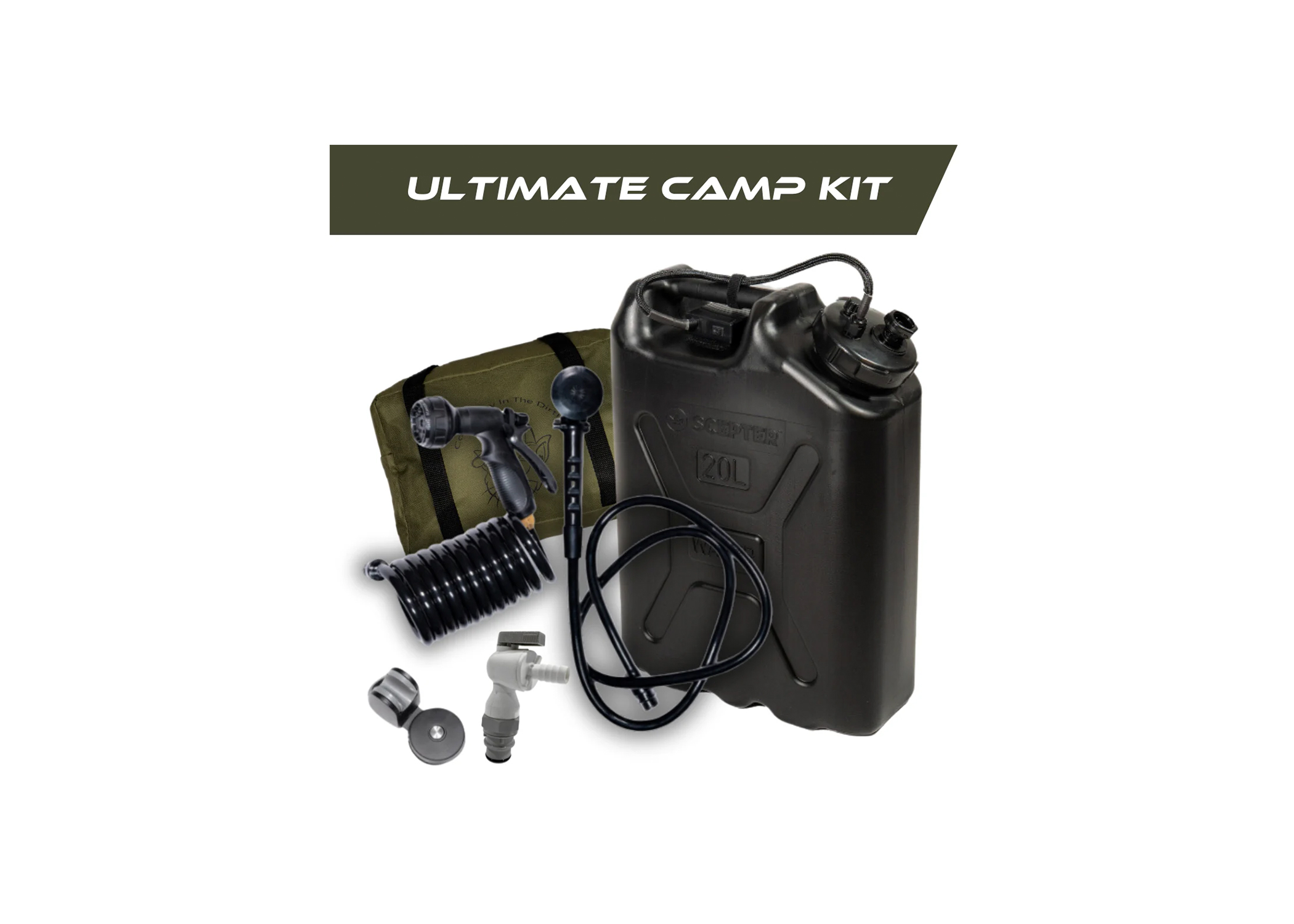 SandyCats TrailWash Ultimate Camp Kit