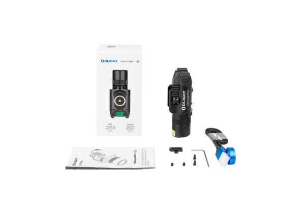 Olight Baldr Pro R Rechargeable Tactical Light with Green Laser