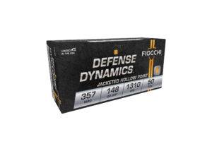 Fiocchi Defense Dynamics 357 Mag 148 Grain JHP