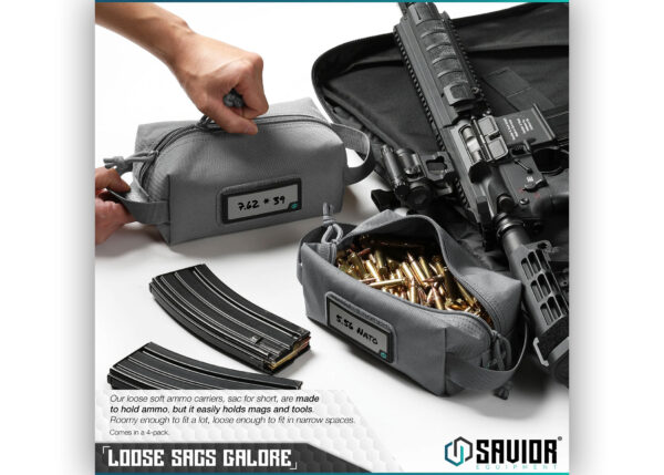 Savior Loose Sac - Soft Ammo Carrier - 4 Pack