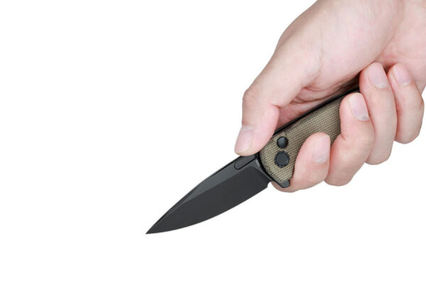 Olight Mettle 2 Folding Pocket Knife | OD Green Micarta
