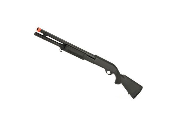 CYMA Standard Full Metal M870 3-Round Burst Multi-Shot Shell Loading Airsoft Shotgun