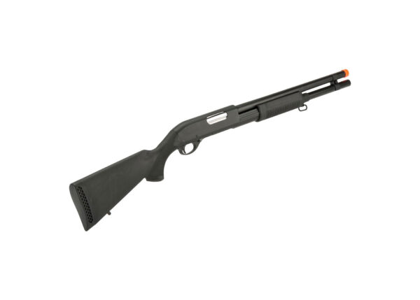 CYMA Standard Full Metal M870 3-Round Burst Multi-Shot Shell Loading Airsoft Shotgun