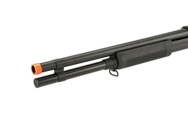 CYMA Standard Full Metal M870 3-Round Burst Multi-Shot Shell Loading Airsoft Shotgun