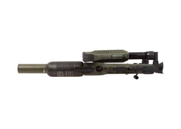 BRK Pathfinder OD Green w/ Folding Stock and BRK Moderator