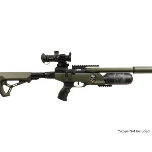 BRK Pathfinder OD Green w/ Folding Stock and BRK Moderator