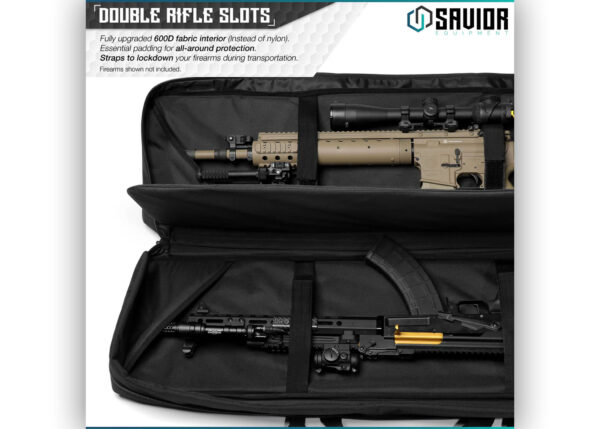 Savior Urban Warfare Double Rifle Bag - 42"