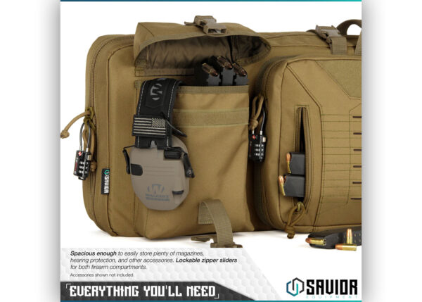 Savior Urban Warfare Double Rifle Bag - 42"