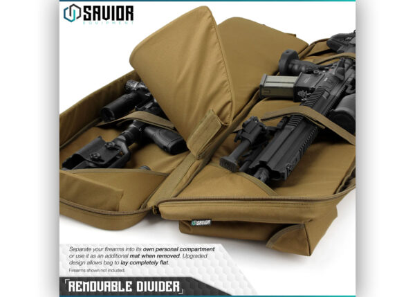Savior Urban Warfare Double Rifle Bag - 42"