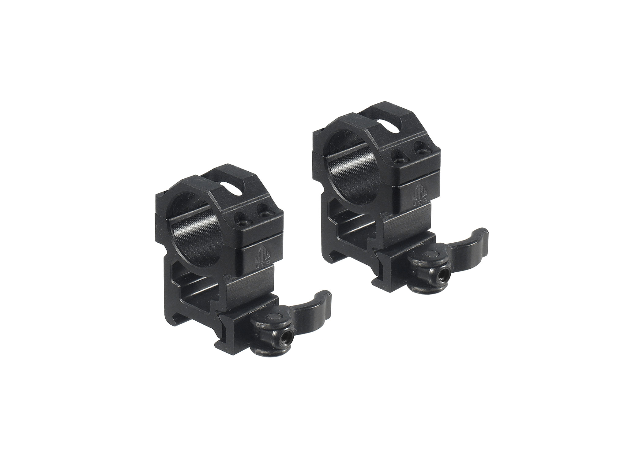 UTG® 1" Picatinny Scope Rings, QD Lever Lock, High Profile