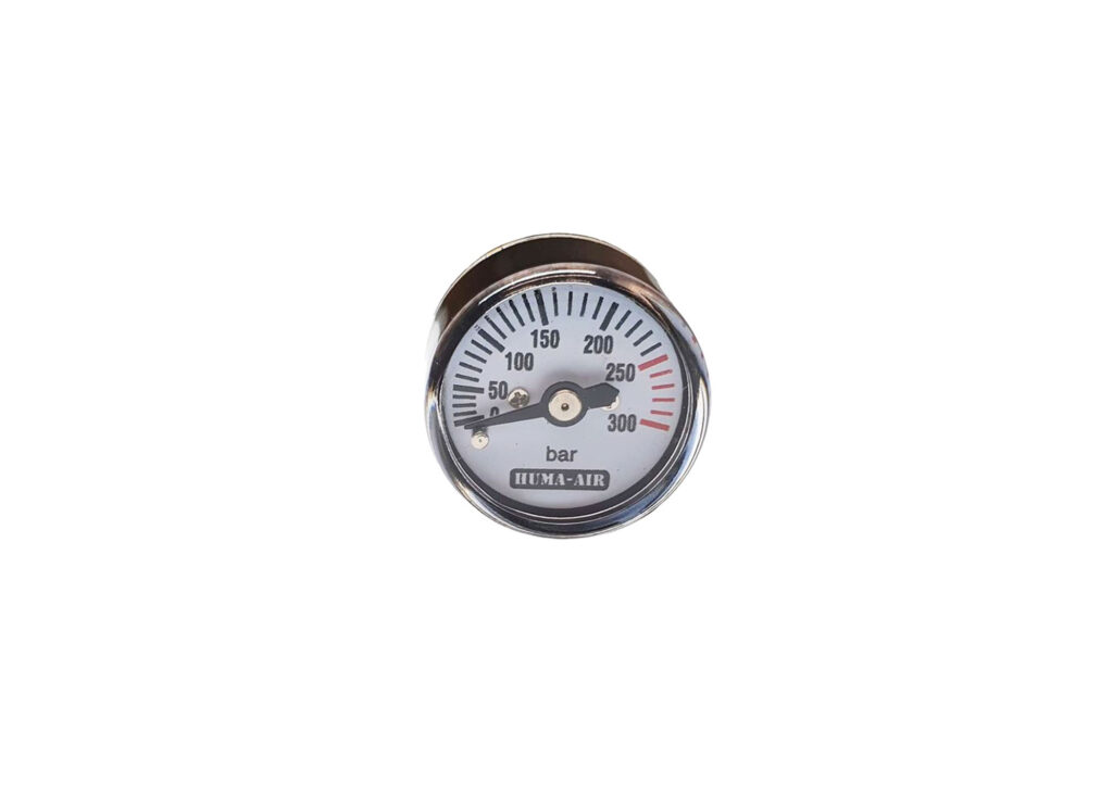 FX Pressure Gauge 25mm, Round Body, By Huma-Air