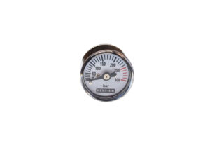 FX Pressure Gauge 25mm, Round Body, By Huma-Air