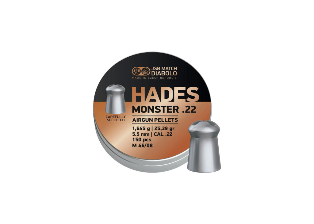 JSB Hades Monster .22 Cal, 25.39 Grains