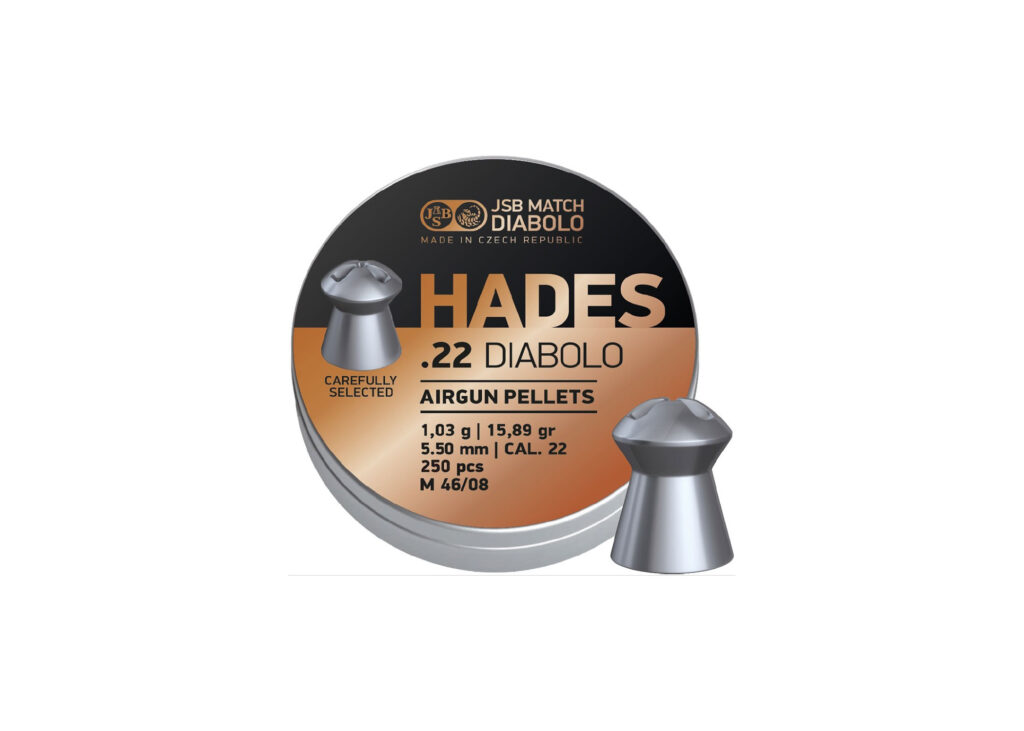 JSB Hades Pellets .22 Cal, 15.89 Grains, 500 Count