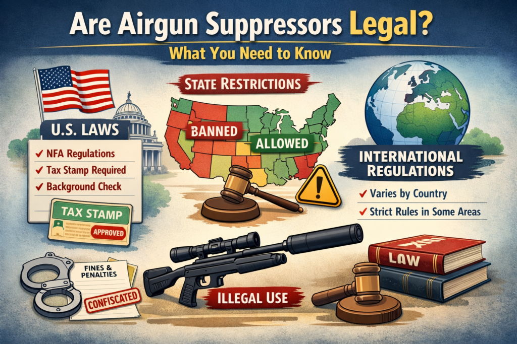 airgun suppressors legal
