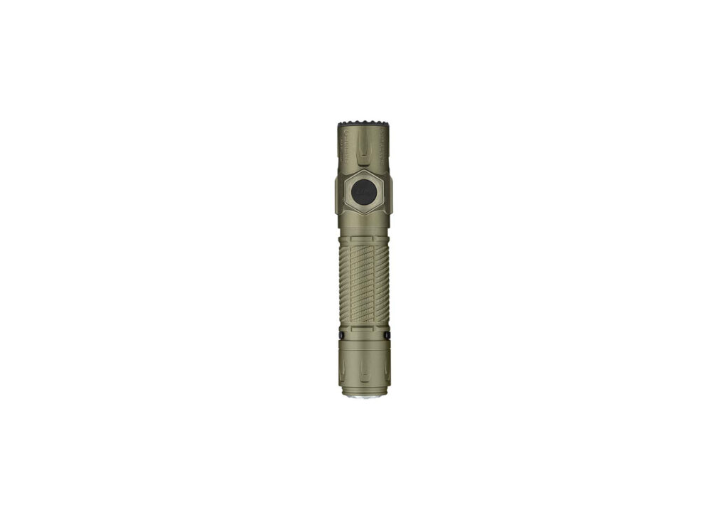 Warrior Ultra 2500 Lumens Tactical Flashlight with OAL Material - Olive Green