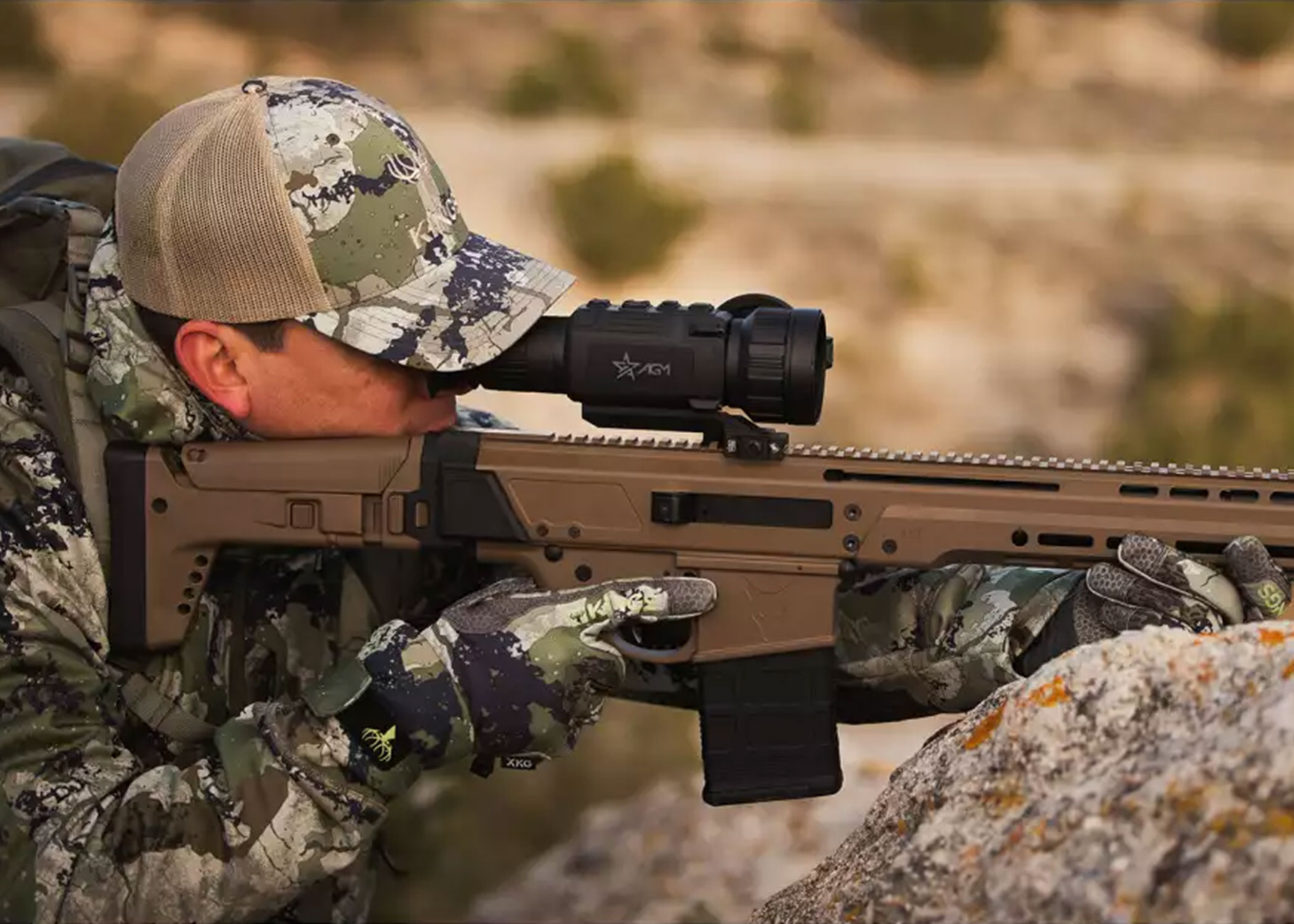AGM Rattler V3 LRF 50-640 Thermal Riflescope