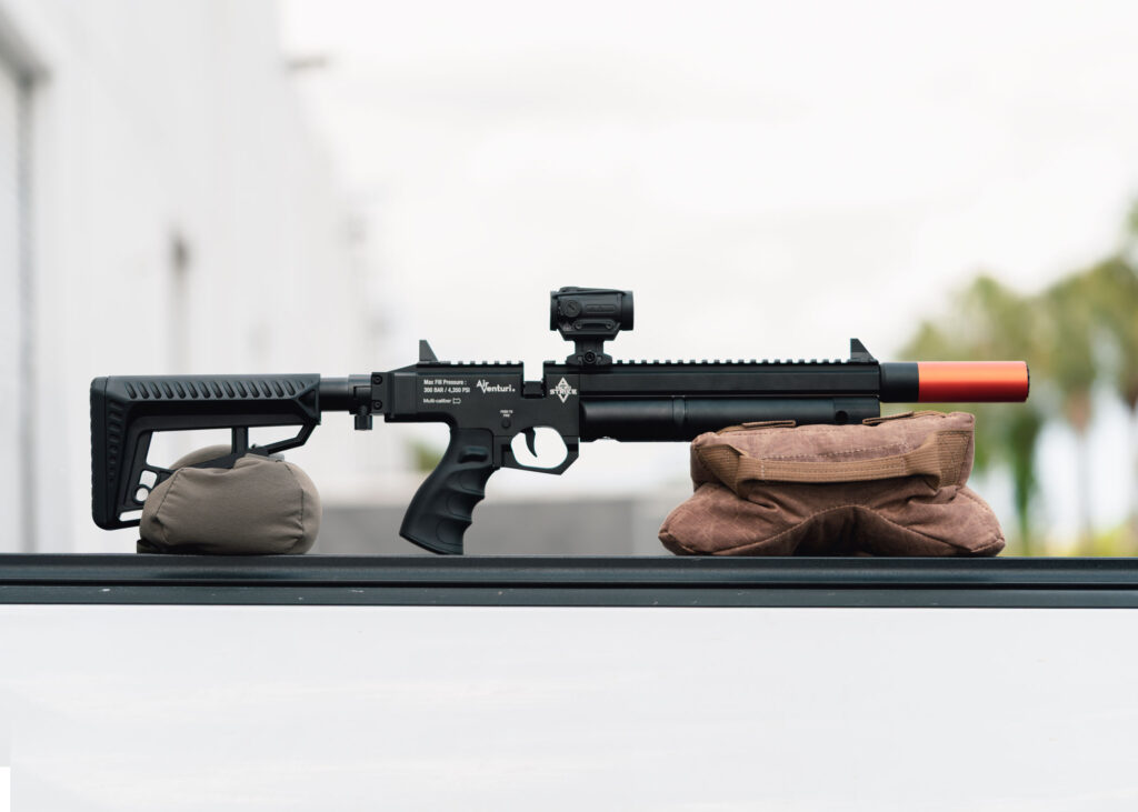 PBA Iguana Hunting Package RTG – Air Venturi MicroStrike PCP Pistol