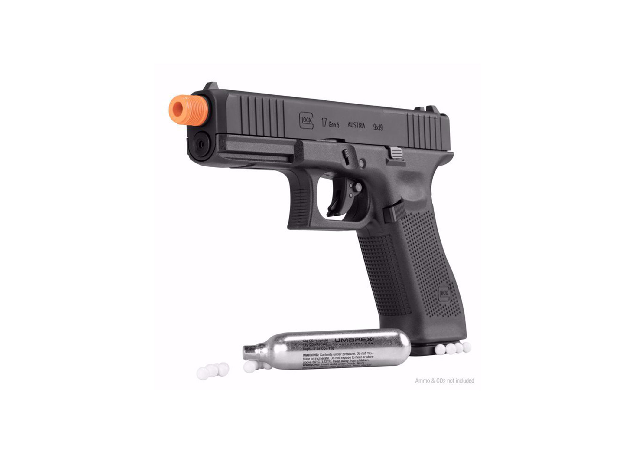 Elite Force x GLOCK 17 Gen5 MOS 6mm CO2 Airsoft Pistol