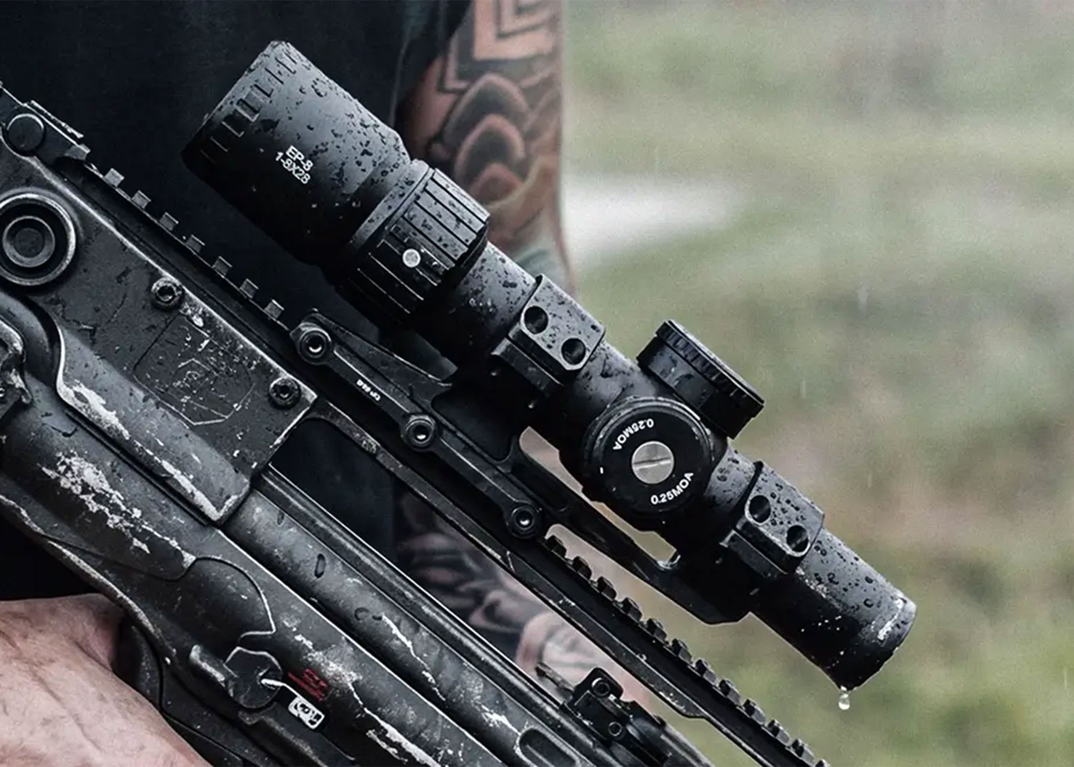 EP-8 1-8x28 FFP LPVO Scope Bundle | Japanese ED Glass | 34mm Mount