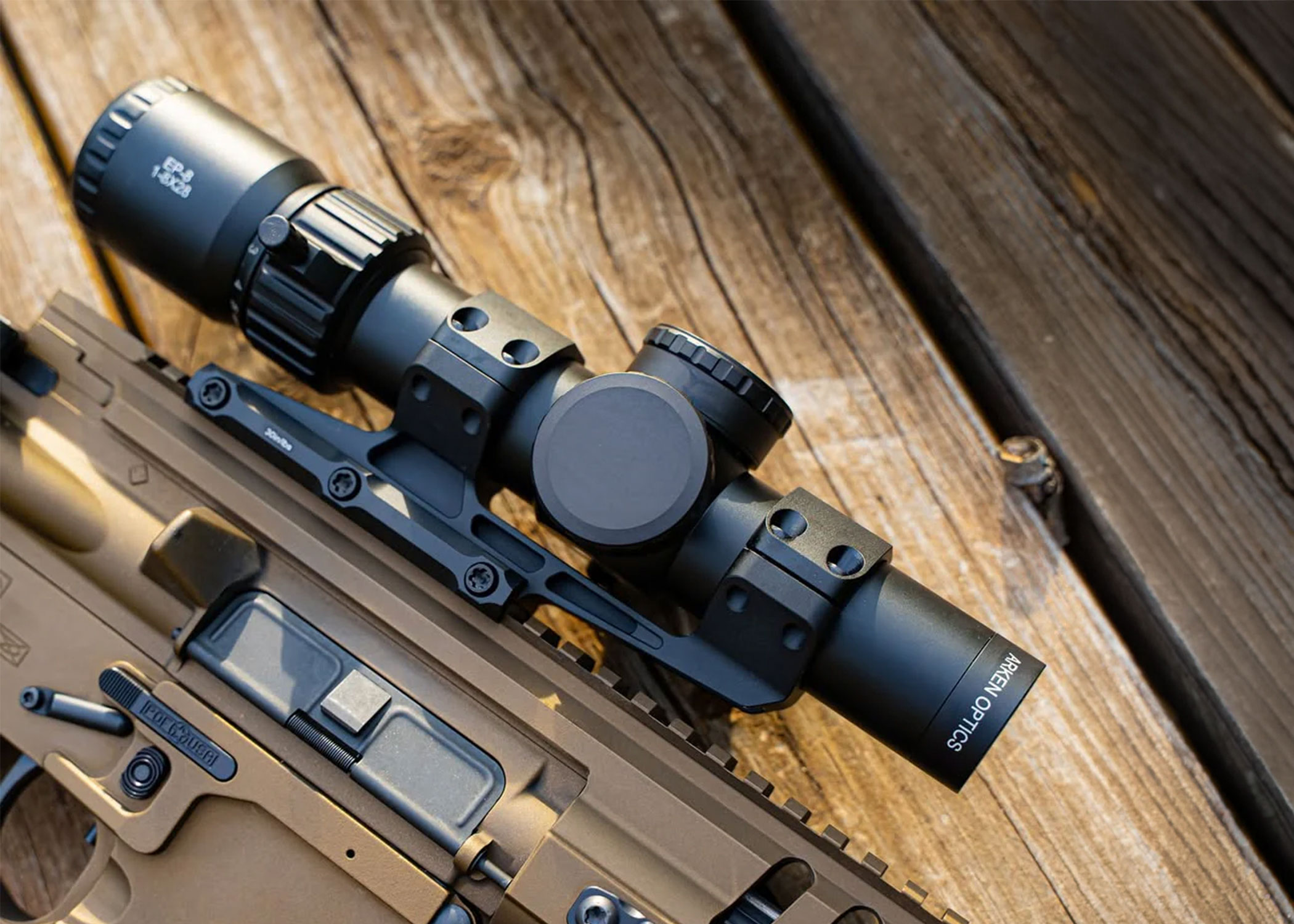EP-8 1-8x28 FFP LPVO Scope Bundle | Japanese ED Glass | 34mm Mount