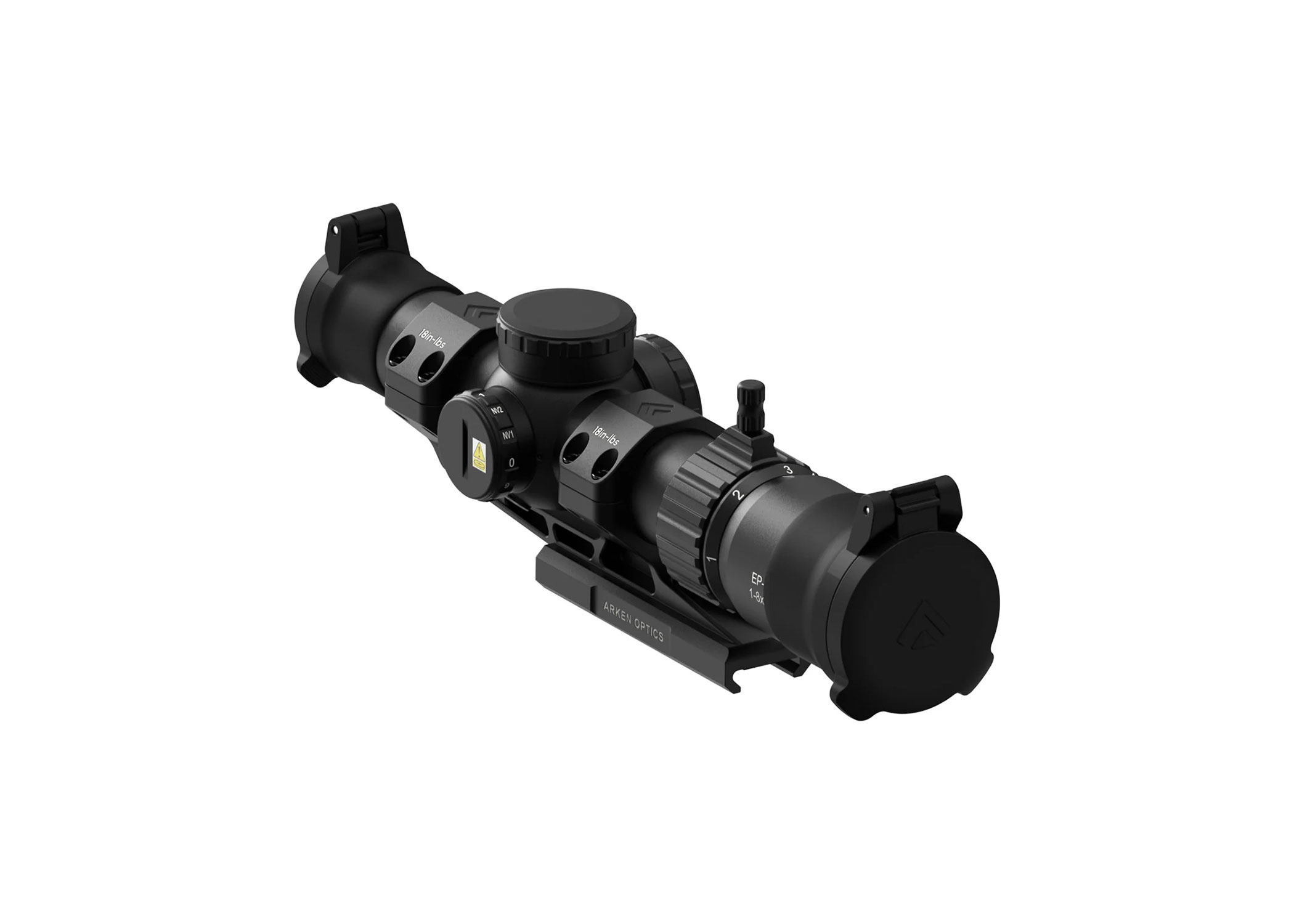 EP-8 1-8x28 FFP LPVO Scope Bundle | Japanese ED Glass | 34mm Mount