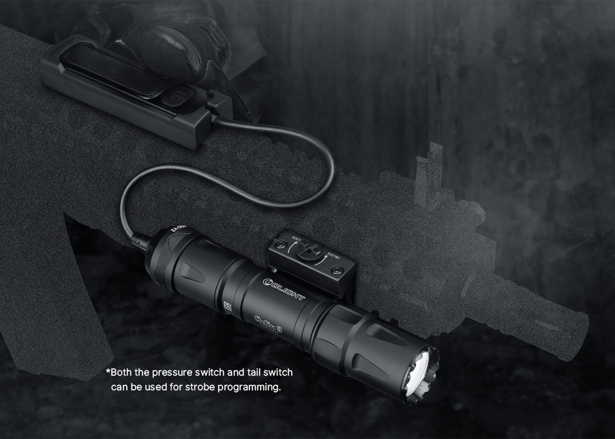 Olight Odin S Rail Mounted Light