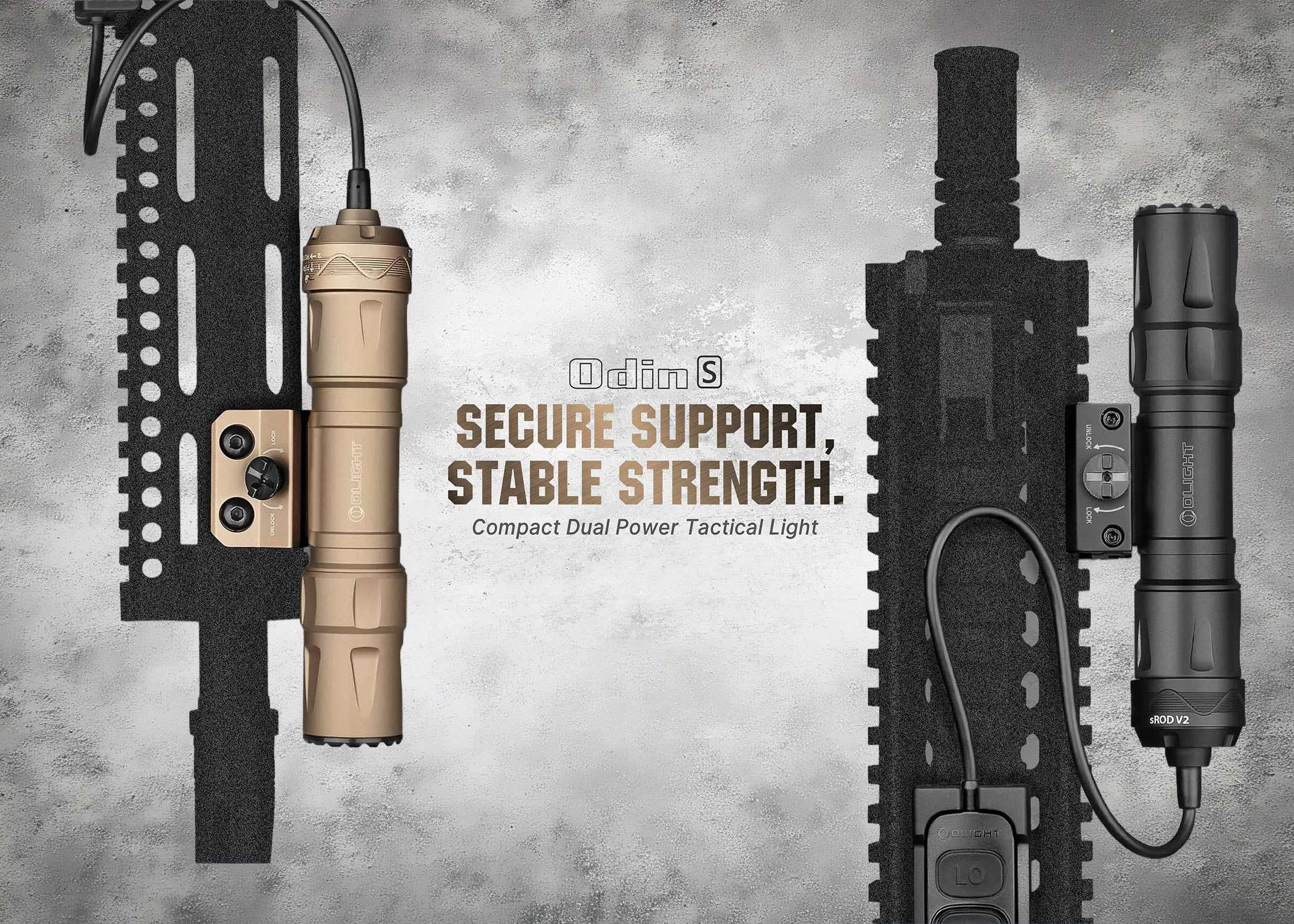 Olight Odin S Rail Mounted Light