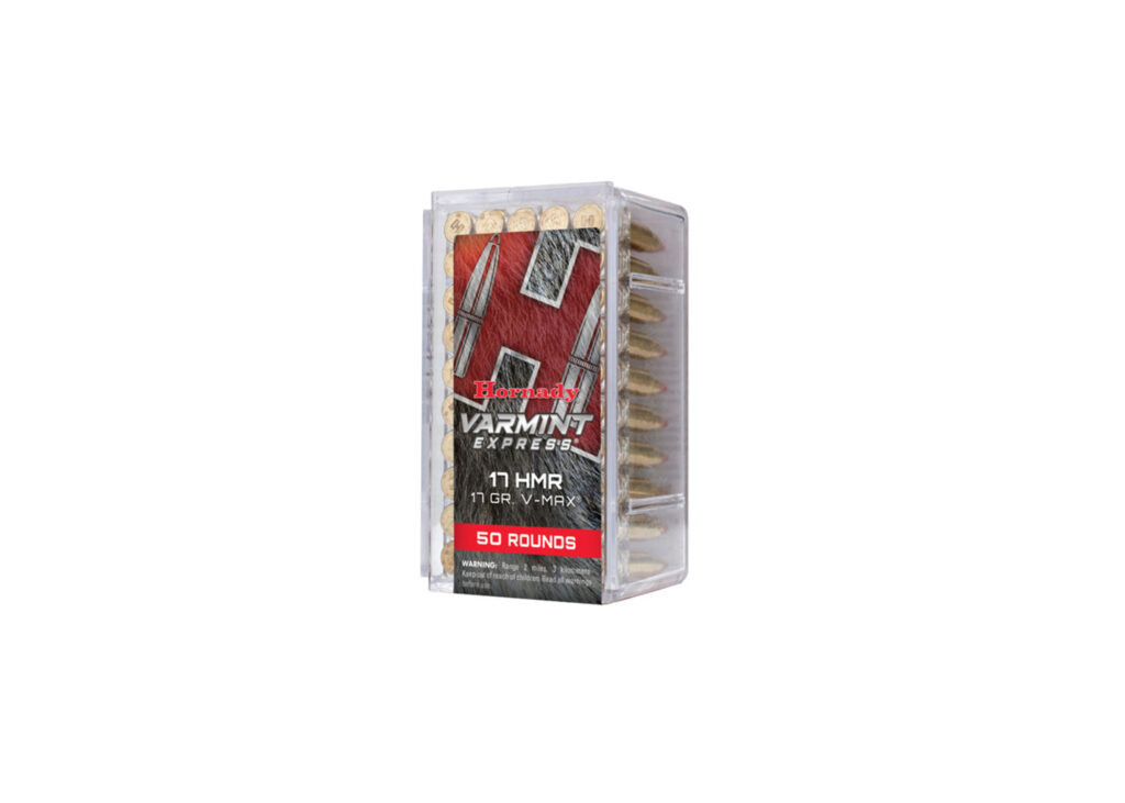 Hornady Varmint Express 17GR V-Max 17 HMR Ammunition