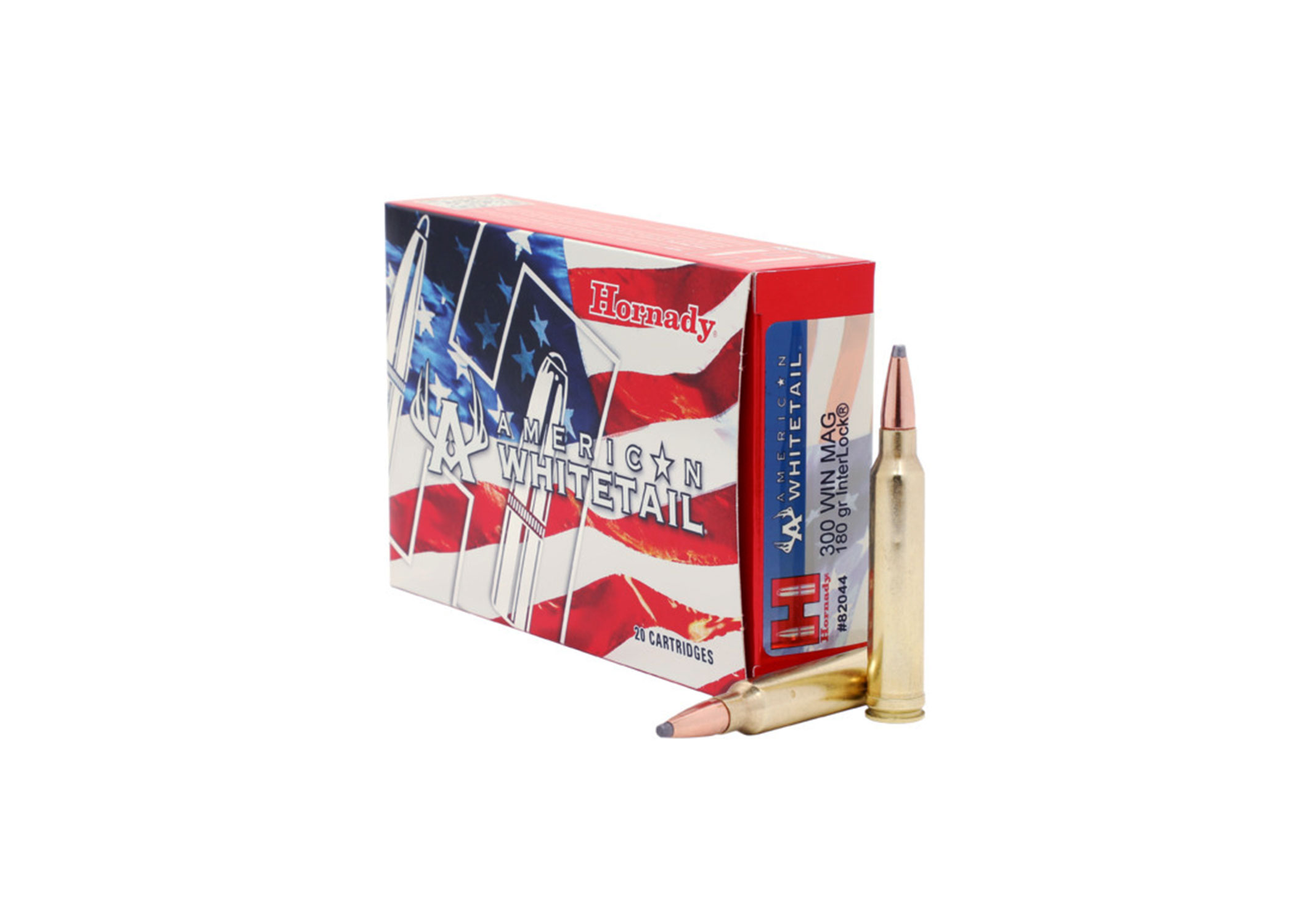 Hornady 300 Win Mag 180 gr InterLock® SP American Whitetail® Rifle Ammo